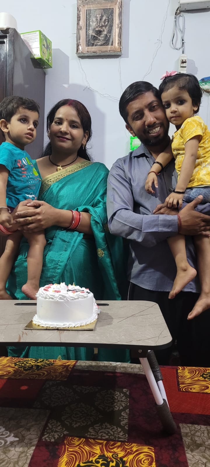 Whole family together